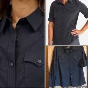 Marmot Dark GRAY Long Sleeve Shirt